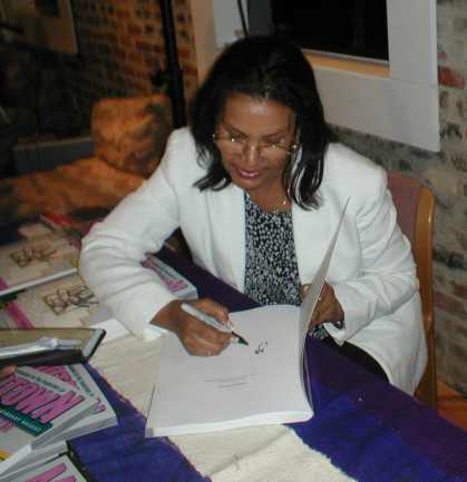 Ann Jamerson signing SITSOM books